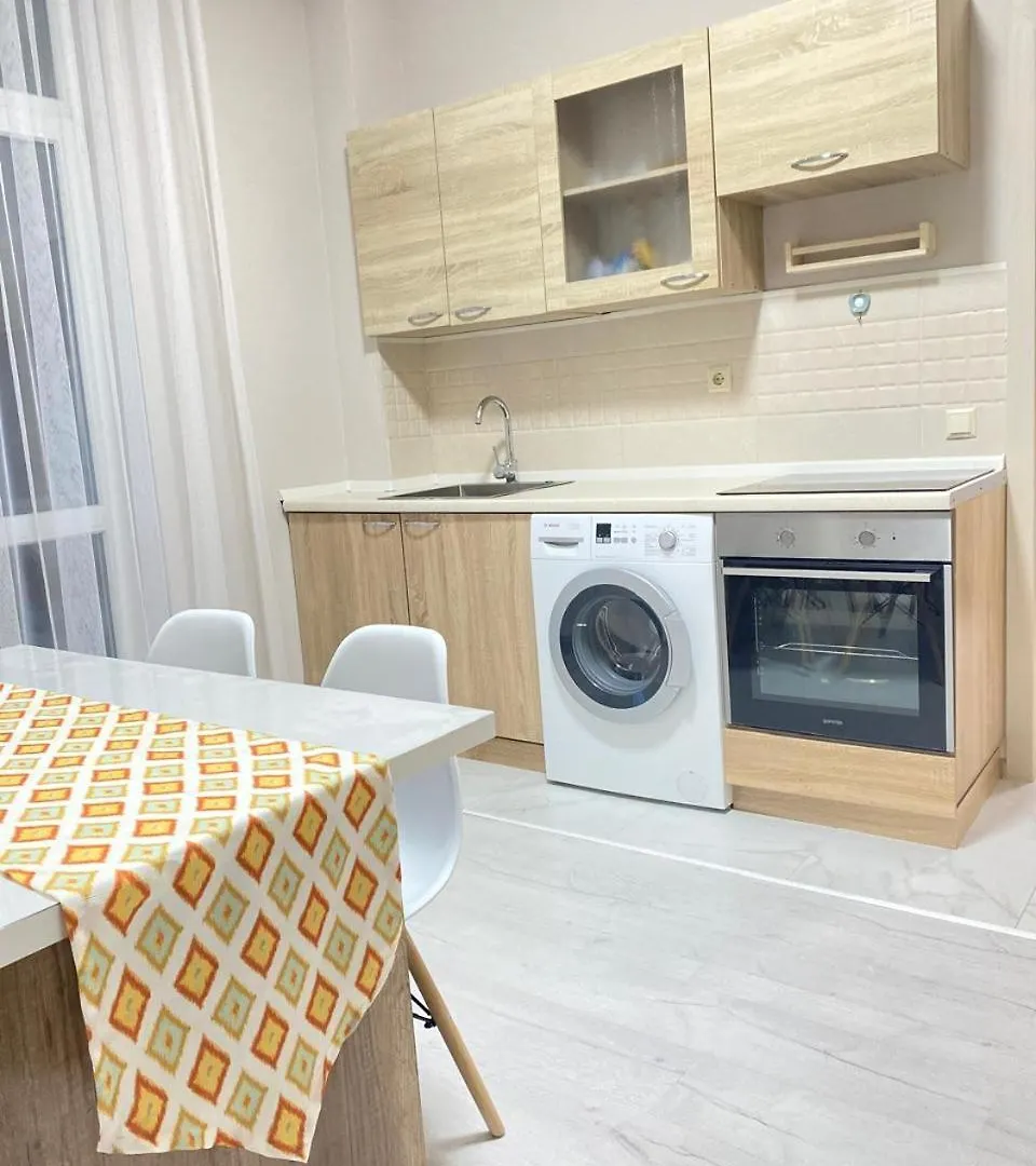Daire Apartaments Costa 2Х-Комн С 2Мя Кроватями,Раскладным Диваном Жк Экспо Бульвар-6 Astana Kazakistan
